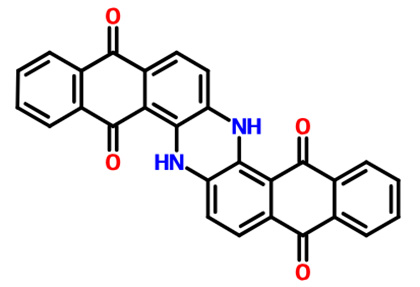 顏料藍(lán)60分子結(jié)構(gòu)圖