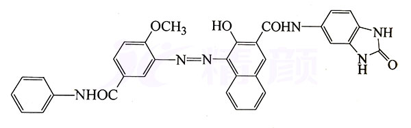 顏料紅176結構式