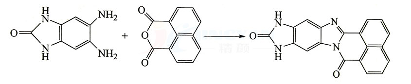 有機(jī)顏料黃192合成結(jié)構(gòu)演示圖