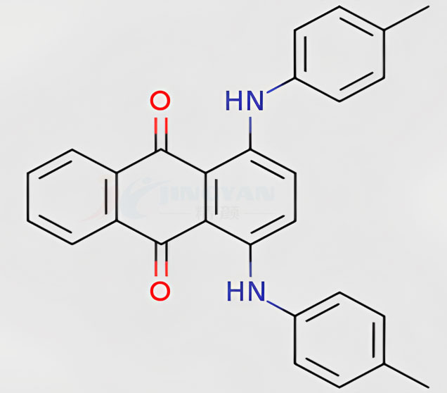 溶劑綠3化學分子結(jié)構(gòu)圖